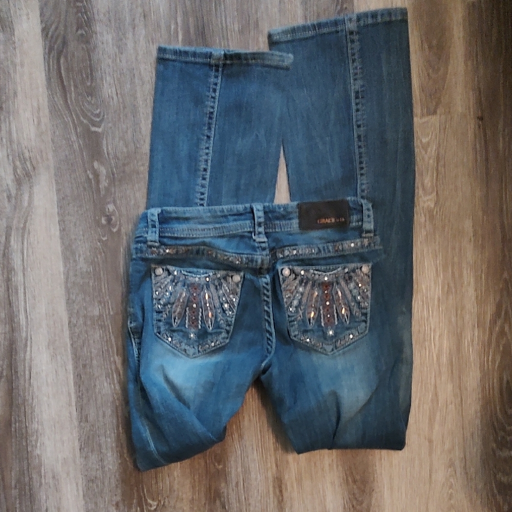 Grace In LA Bootcut Jeans